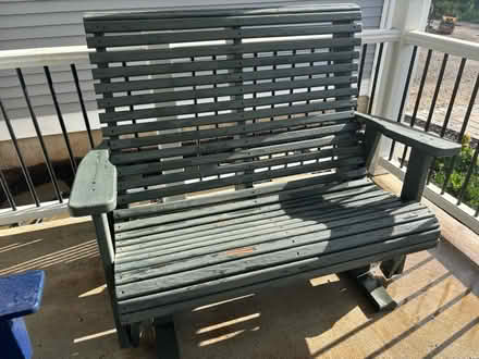 Photo of free Adirondack Chair and Glider set (East Hampton) #2
