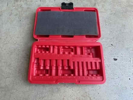Photo of free Empty Tool Bit Case (Highway 85 & El Camino) #3