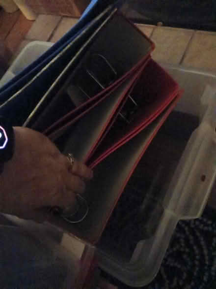 Photo of free Multiple lever arch and A4 folders (Barming Heath ME16) #2