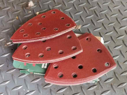 Photo of free Parkside multi sander sanding sheets (West End GU24) #1