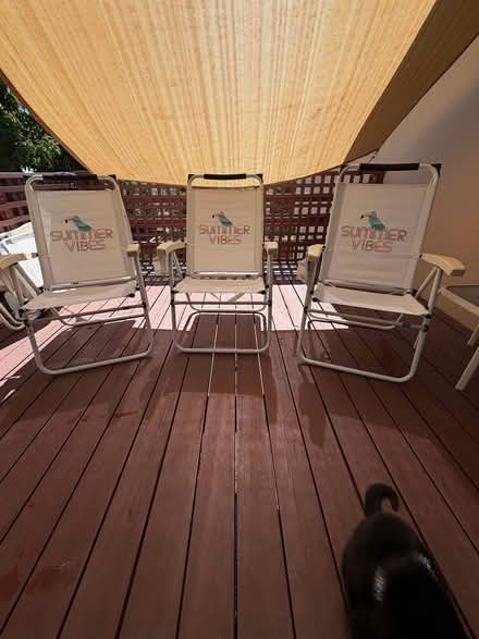 Photo of free beach / outdoor chairs (Castro Valley near Lake Chabot) #3