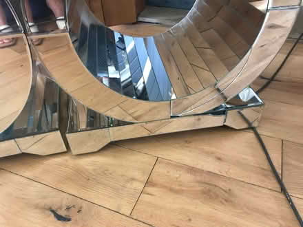 Photo of free 2 glass bedside tables or can be used for occasional tables. (Shawell LE17) #3