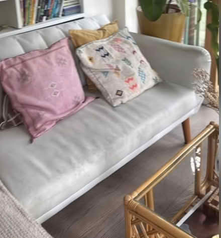 Photo of free sofa bed cream (E28FS) #2