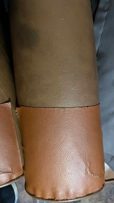 Photo of free 2 leather manual recliners (Underdale SY2) #4