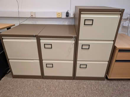 Photo of free 3 x Filing Cabinets (Westbourne BH4) #1