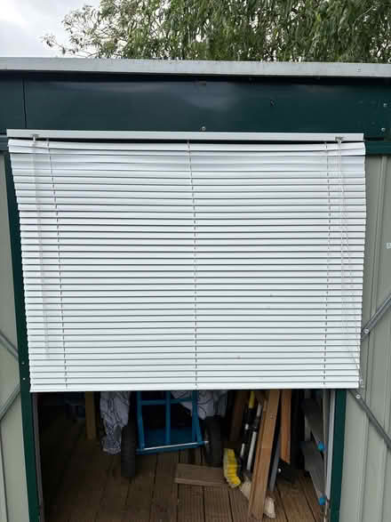 Photo of free white Venetian blind (Chickenley WF12) #1
