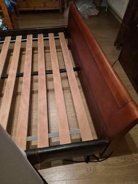 Photo of free Dreams Brown Faux leather King Size Bed Frame (Isleworth TW7) #4
