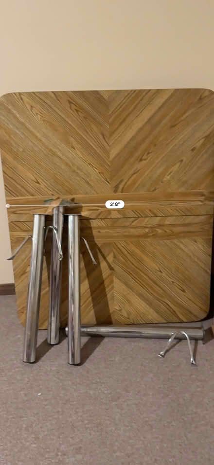 Photo of free Kitchen table with extender leaf (Glen abbey, Oakville) #2