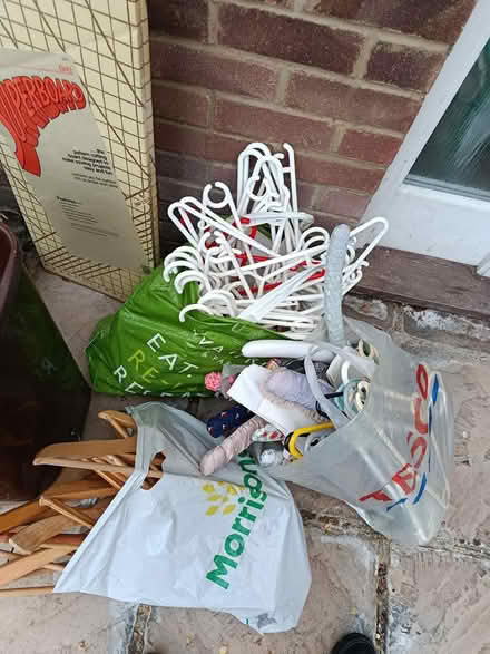 Photo of free Bags of hangers (Burnham) #1