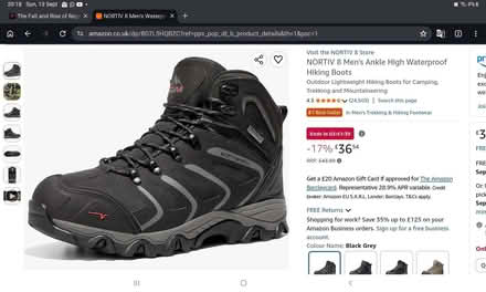 Photo of free Mens hiking boots size 7 (Baldock SG7) #1