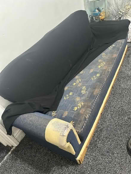 Photo of free Sofa bed Settle sofa plenty of storage (Elmwood Court E10) #2
