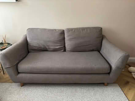 Photo of free Grey 3 seater sofa (Uckfield TN22) #1