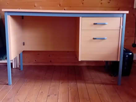 Photo of free Large desk with 2 drawers (Presteigne LD8) #1