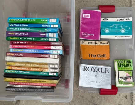 Photo of free Workshop manuals & handbooks (Highworth SN6) #2