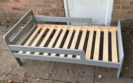 Photo of free Grey toddler bed (Cox Green SL6) #1