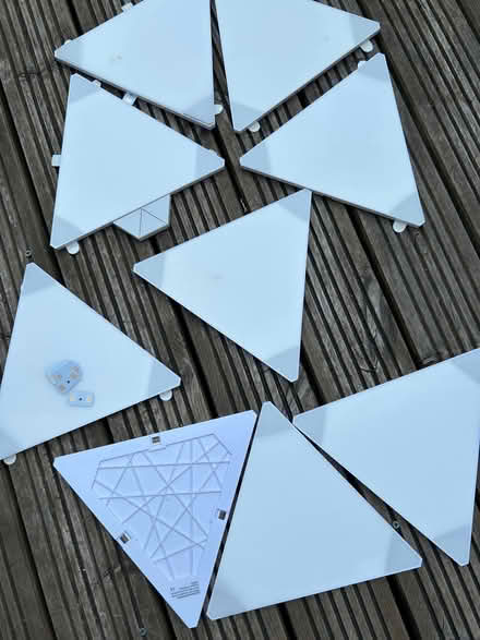 Photo of free 9 nanoleaf light panels (Caldecott OX14) #3