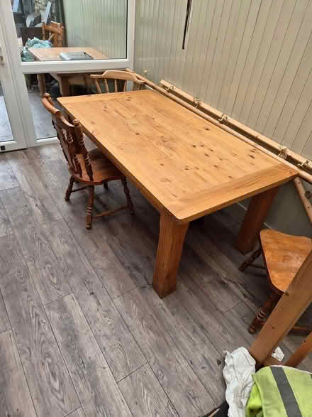 Photo of free Tables, chair, file cabinets (rathgar) #1