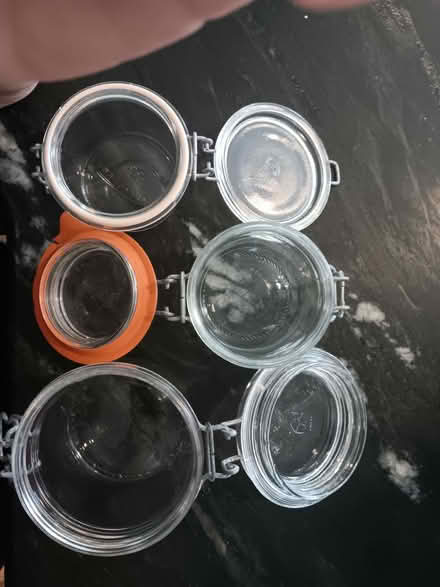 Photo of free Three clamp-lid/wire-bail jars (Falls Church) #1