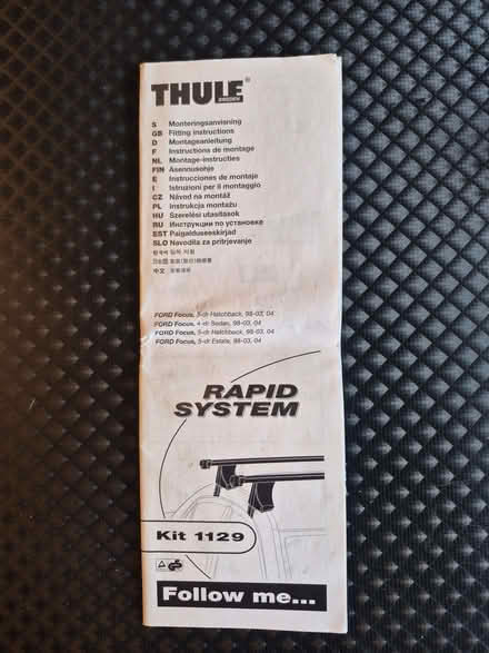 Photo of free Thule 1129 Rapid System Fitting Kit for Ford Focus (1998-200 (Altrincham WA15) #2