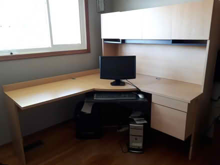 Photo of free Corner Desk (Stanley Park area of Kitchener) #1