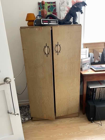 Photo of free CURBSIDE Free Vintage Wardrobe (Riverside) #1