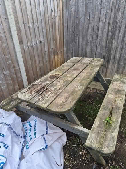 Photo of free Garden picnic bench (shepshed LE12) #1