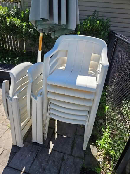 Photo of free Resin lawn chairs (Shrewsbury) #1