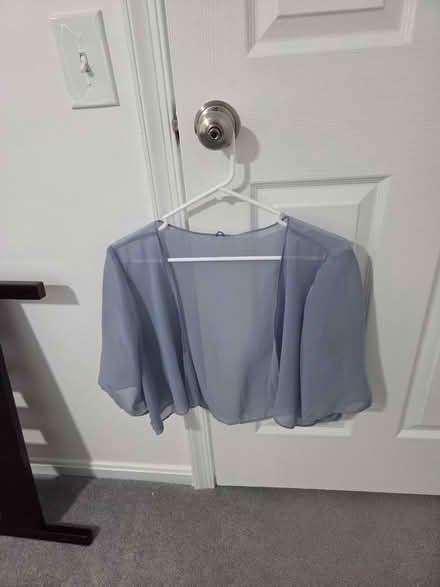 Photo of free Formal tea length dress dusty blue (Waldorf) #2