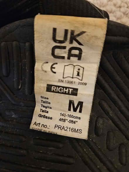 Photo of free Junior shin pads / guards (Hitchin SG4) #2