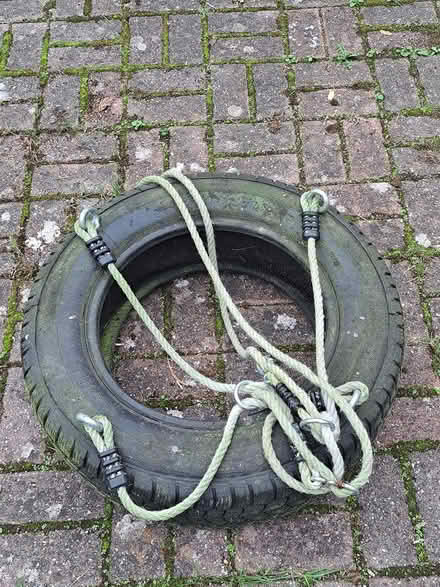 Photo of free Tyre swing (Wootton Fitzpaine) #1