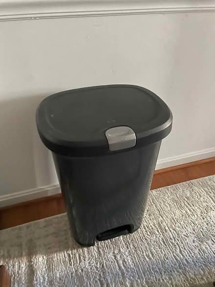 Photo of free Plastic tall kitchen garage bin (Ballston va) #1