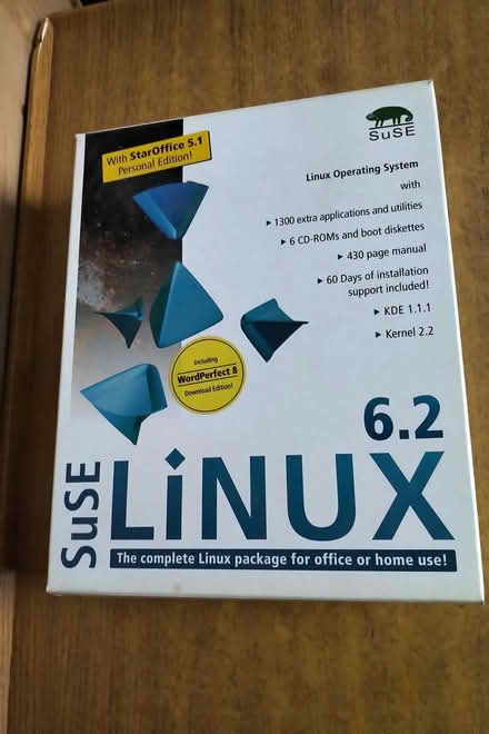 Photo of free Boxed sets of Linux (Belper DE56) #1