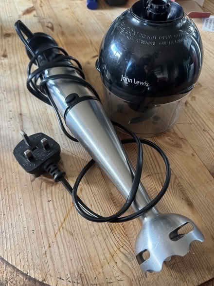 Photo of free John Lewis hand-held liquidiser (Cashes Green, Stroud. GL5) #1