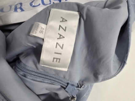 Photo of free Formal tea length dress dusty blue (Waldorf) #3