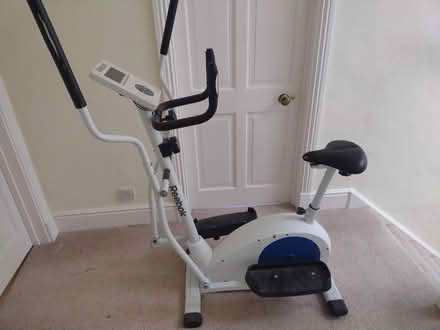 Photo of free Exercise bike/cross trainer (Nr Moreton in Marsh GL56) #1
