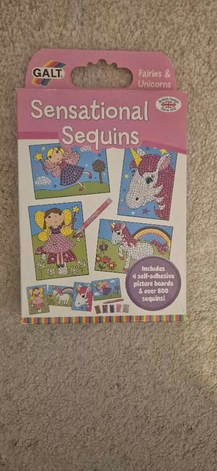 Photo of free Kids Sequin Craft Galt Age 6+ (Greaves LA1) #1