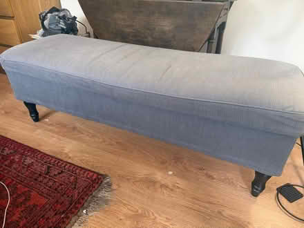 Photo of free Long apholstered bench IKEA (Bosham) #1