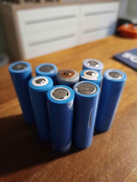 Photo of free 9X 18650 batteries (Hayling Island PO11) #1