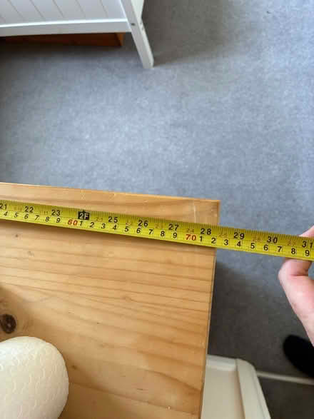 Photo of free Solid chest of drawers (Hanworth TW2) #3