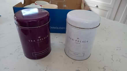 Photo of free Mugs and empty tins (Barley SG8) #2