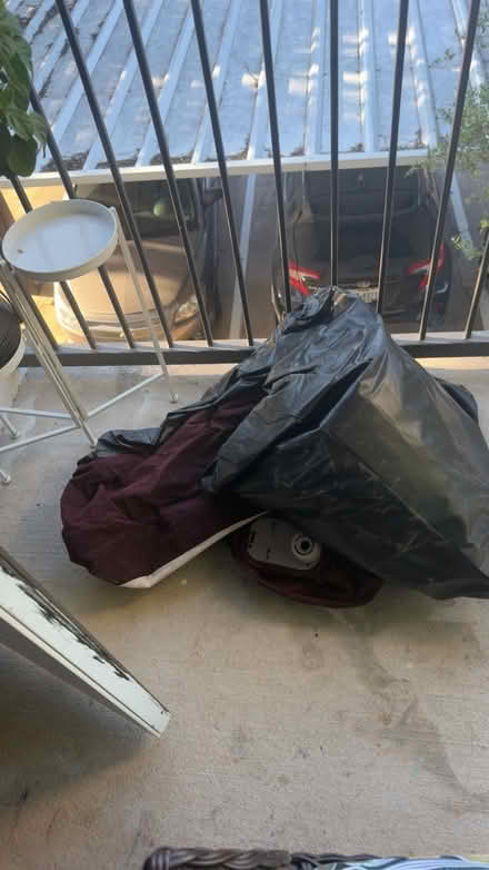 Photo of free Air Mattress/Chair/ Trashcan (Boulder Ridge Apartments) #1