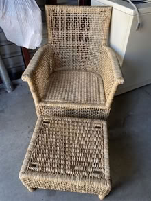 Photo of free Chair with ottoman (Walnut Creek) #1