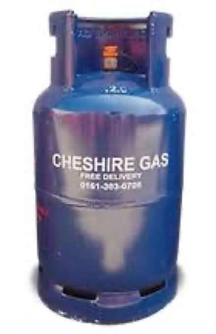 Photo of Cheshire gas bottles (M40) #1