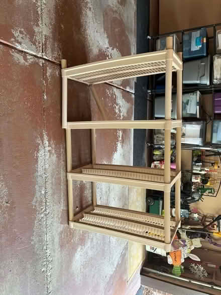 Photo of free Heavy Plastic Shelf unit (Westmont il) #1