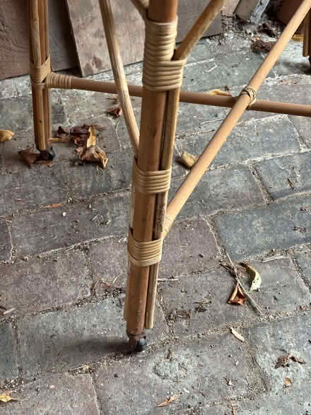 Photo of free Wicker bassinet on stand (Wootton OX20) #3