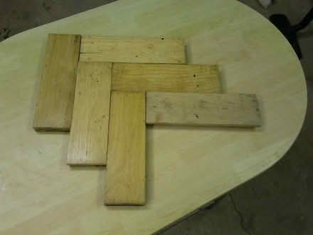 Photo of free Oak parquet floor blocks (Chelston TQ2) #1