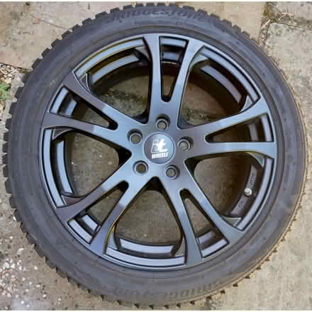 Photo of free Alloy IT Wheels, Bridgestone Blizzak LM001 tyres (West Bletchley MK3) #1