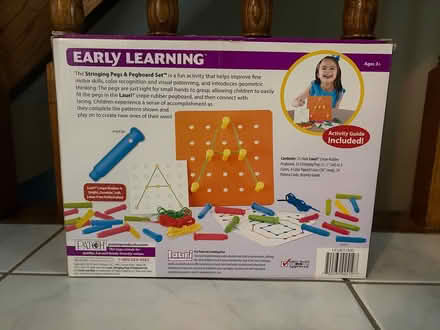 Photo of free Kids age 3+ pegs and string toy (Erin Mills and Britannia) #2