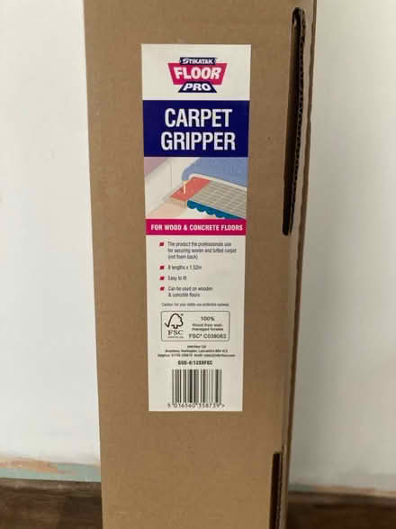 Photo of free Stikatak Floor Carpet grippers x 6 (Manor Gardens EX8) #2