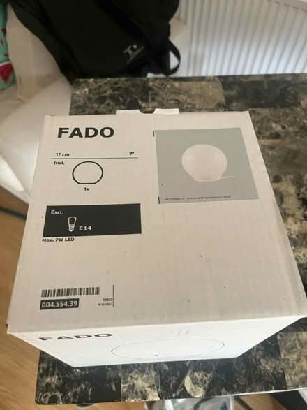 Photo of free IKEA sphere lamp (IP8) #2